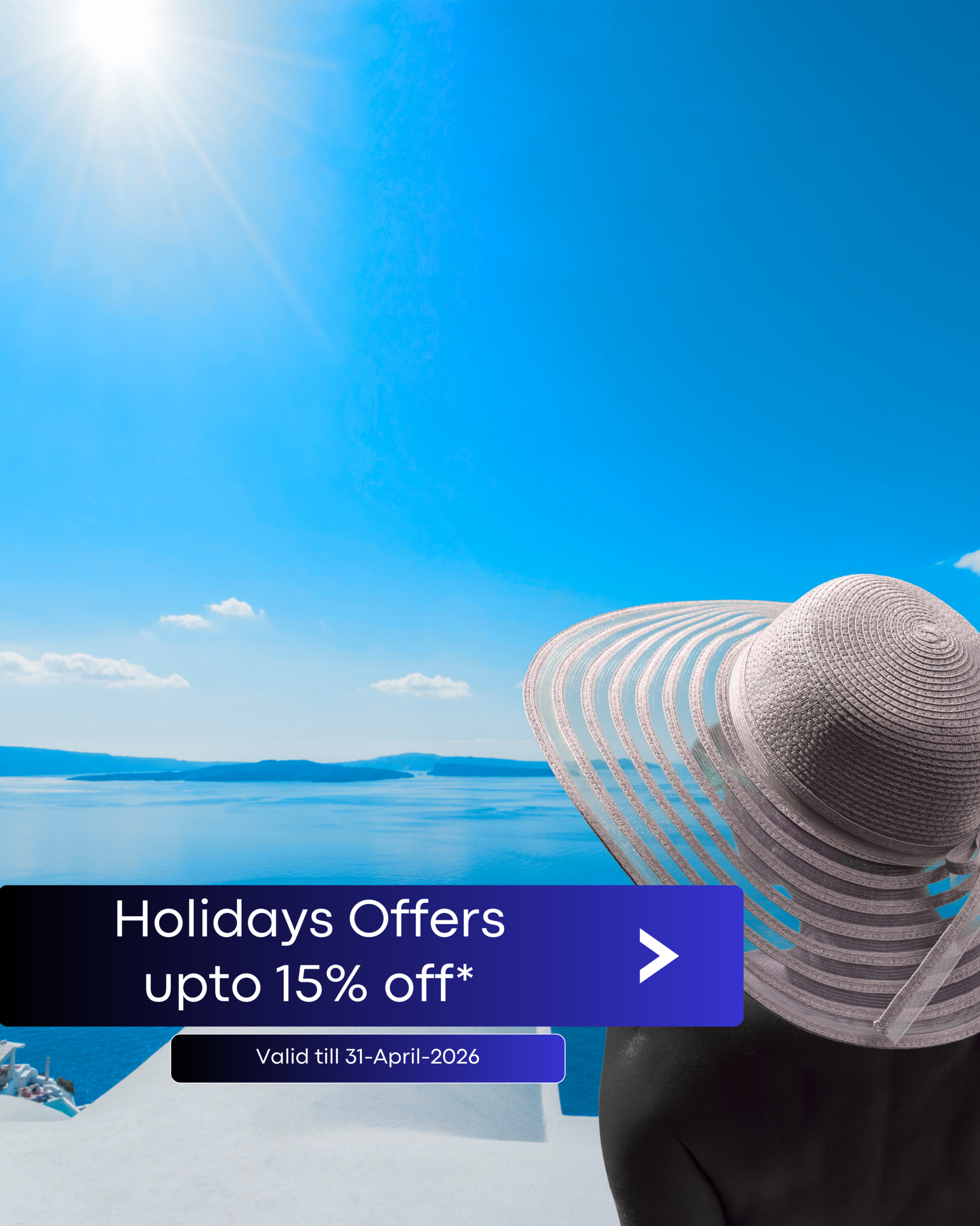 Blue White Modern Travel Booking Instagram Post (2)